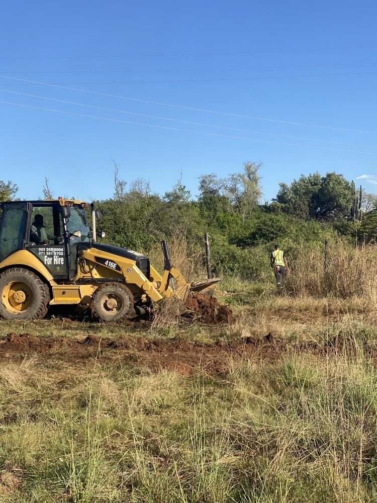 Cosmo Peak Estate machinery and site-preparation progress