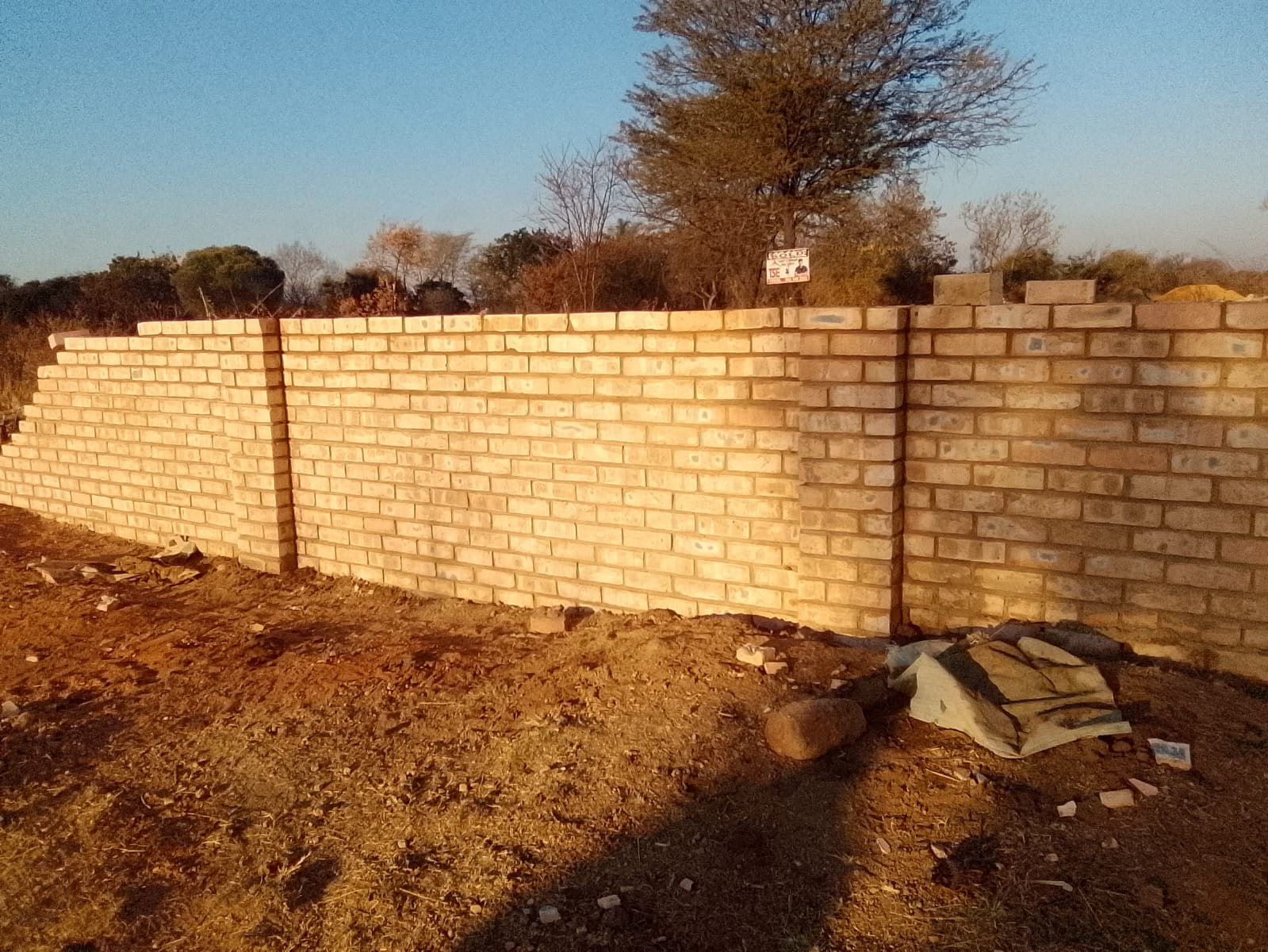 Construction progress photos